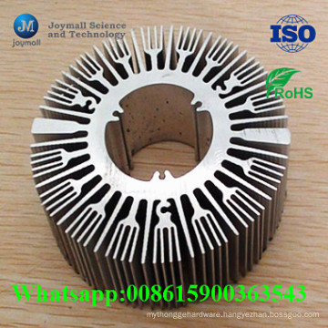 Aluminum Alloy Die Casting Tubular LED Heat Sink Housing